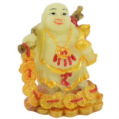 Reiki Crystal Products Vastu / Feng Shui Standing Laughing Buddha With Coins & Potli For Wealth And Success, Good Luck & Prosperity, Idol, Showpiece Decorative Showpiece - 11 cm(Porcelain, Multicolor)
Reiki Crystal Products Vastu / Feng Shui Standing Laughing Buddha With Coins & Potli For Wealth And Success, Good Luck & Prosperity, Idol, Showpiece Decorative Showpiece - 11 cm(Porcelain, Multicolor)