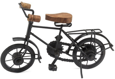 Vintage Crafts Cycle Decorative Showpiece - 10 cm(Iron, Black) 
Vintage Crafts Cycle Decorative Showpiece - 10 cm(Iron, Black)