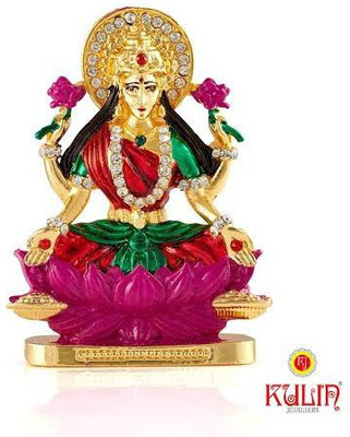 Kulin Goddess Laxmi Idol On Lotus For Car Dashboard | Home Decor | Gifting Decorative Showpiece - 5 cm(Gold Plated, Multicolor)
Kulin Goddess Laxmi Idol On Lotus For Car Dashboard | Home Decor | Gifting Decorative Showpiece - 5 cm(Gold Plated, Multicolor)