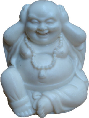 JaipurCrafts Beautiful Laughing buddha Decorative Showpiece - 5.08 cm(Ceramic, White)
JaipurCrafts Beautiful Laughing buddha Decorative Showpiece - 5.08 cm(Ceramic, White)