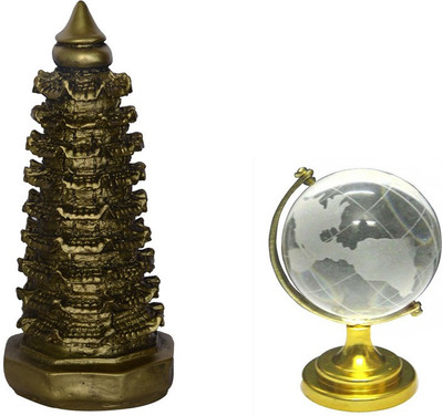 Shakti Education Tower for Student With Globe Combo Decorative Showpiece - 11 cm(Polyresin, Dark Green)
Shakti Education Tower for Student With Globe Combo Decorative Showpiece - 11 cm(Polyresin, Dark Green)
