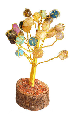 Gooddeals Real Semi-Precious Nav Ratan Gem Stones Or Crystal Tree Decorative Showpiece - 20 cm(Crystal, Wooden, Multicolor)
Gooddeals Real Semi-Precious Nav Ratan Gem Stones Or Crystal Tree Decorative Showpiece - 20 cm(Crystal, Wooden, Multicolor)