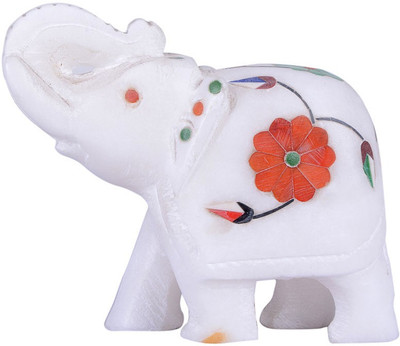 Anshul Fashion Marble White Elephant Decorative Showpiece - 7.5 cm(Stoneware, White)
Anshul Fashion Marble White Elephant Decorative Showpiece - 7.5 cm(Stoneware, White)