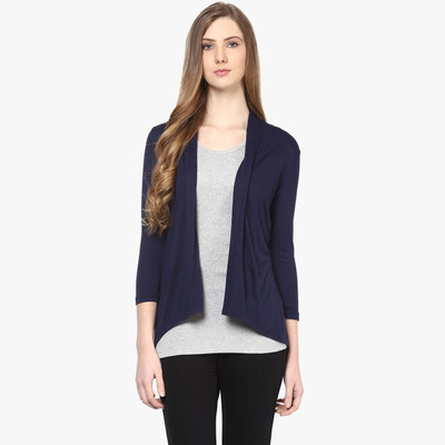 Honey By Pantaloons Women's Shrug, Dark blue