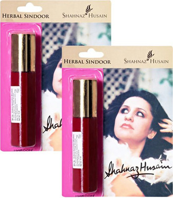 Shahnaz Husain Herbal Sindoor Pack of 2 Sindoor(Maroon)