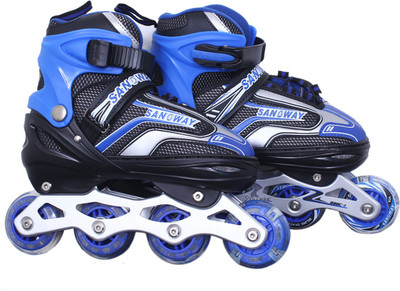 Dezire inline adjustable skates` In-line Skates - Size 7-9 UK(Black, Blue), Blue;black
Dezire inline adjustable skates` In-line Skates - Size 7-9 UK(Black, Blue), Blue;black