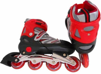 Dezire Skate Zone In-line Skates - Size 7-9 UK(Red)