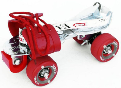 Jonex Tenacity Quad Roller Skates - Size 3-7 UK(Red)