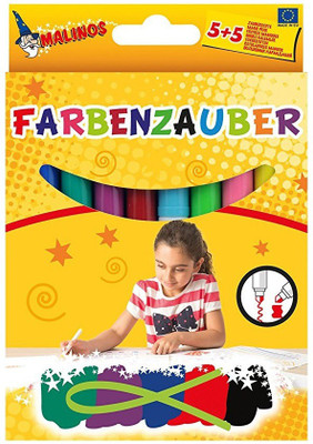 Toys Bhoomi Farbenzauber Malinos 10 Piece Magic Color Pen 300009 - MADE IN GERMANY Nib Sketch Pen(Multicolor)
Toys Bhoomi Farbenzauber Malinos 10 Piece Magic Color Pen 300009 - MADE IN GERMANY Nib Sketch Pen(Multicolor)
