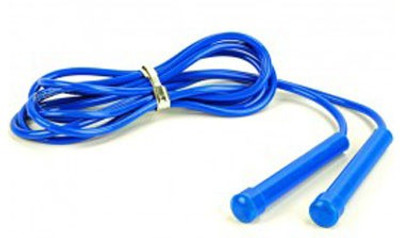 Sahni Sports Slim PVC Handle Freestyle Speed Skipping Rope(Blue, Length: 305 cm)