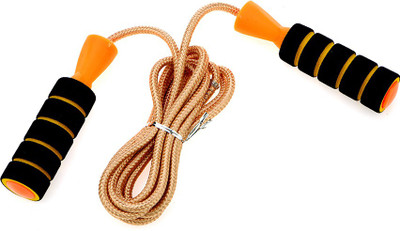Veera V-808 Ball Bearing Skipping Rope(Orange, Length: 274 cm)