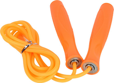 Strauss Solo Freestyle Skipping Rope(Orange, Length: 133 cm)