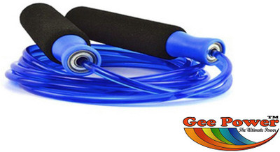 Gee Power SP-01 Ball Bearing Skipping Rope(Blue, Length: 274 cm)