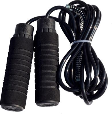 SportSoul PVC Rope with Foam Handles Ball Bearing Skipping Rope(Black, Length: 274 cm)
SportSoul PVC Rope with Foam Handles Ball Bearing Skipping Rope(Black, Length: 274 cm)