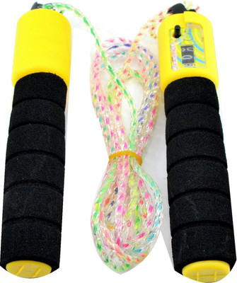Kasite Speed3 Adjustable with Counter Ball Bearing Skipping Rope(Black, Yellow, Length: 300 cm)
Kasite Speed3 Adjustable with Counter Ball Bearing Skipping Rope(Black, Yellow, Length: 300 cm)