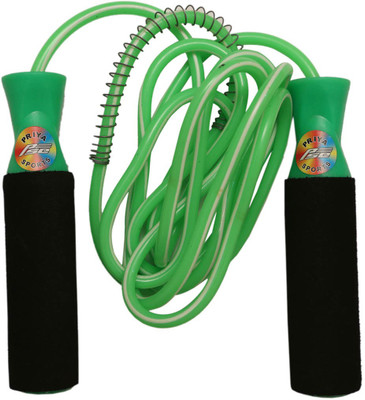 Priya Sports Jump In Freestyle Skipping Rope(Green, Pack of 1)