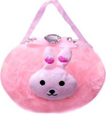 AARIP Girls Evening/Party Pink Velvet Sling Bag