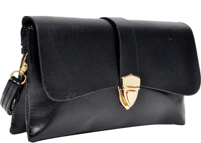 Hawai Women Casual Black PU Sling Bag