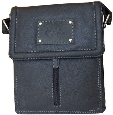 Style 98 Women Casual Black Genuine Leather Sling Bag