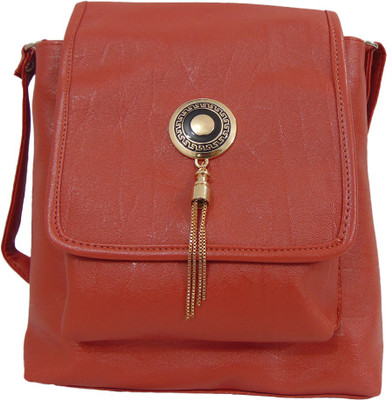 Estoss Women Casual Pink PU Sling Bag