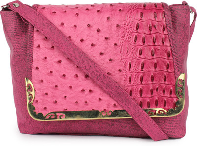 Star Style Women Casual Pink Leatherette Sling Bag
Star Style Women Casual Pink Leatherette Sling Bag