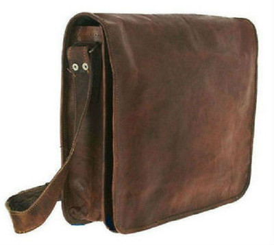 Pranjals House Boys & Girls Casual Brown Genuine Leather Messenger Bag