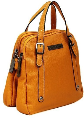 Lino Perros Women Casual Tan PU Sling Bag
