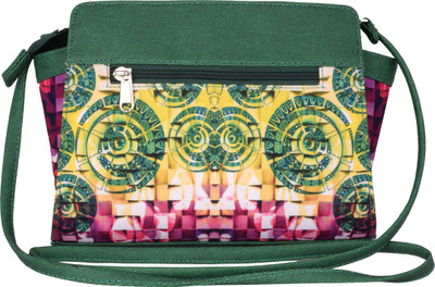 Kanvas Katha Women Casual Multicolor Canvas Sling Bag 
Kanvas Katha Women Casual Multicolor Canvas Sling Bag