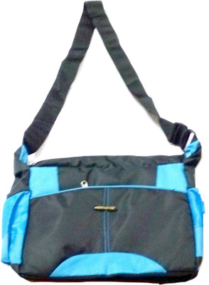 Navigator Boys & Girls Casual Blue Polyester Sling Bag