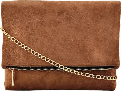 Yelloe Women Tan PU Sling Bag