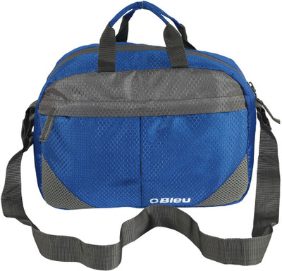 Bleu Men Casual Blue, Grey Nylon Sling Bag