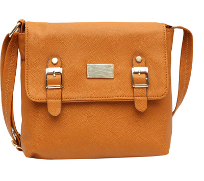 Hawai Girls Formal Orange PU Sling Bag