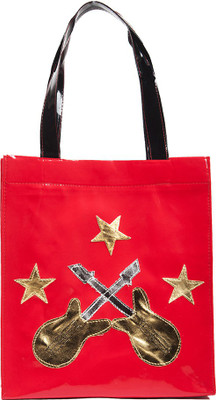Lill Pumpkins Boys & Girls Casual Red Leatherette Tote