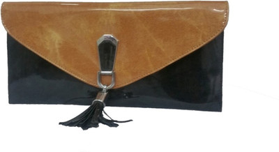 Berries Women Casual Black PU Sling Bag