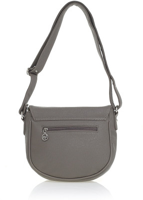 Lino Perros Women Casual Grey PU Sling Bag