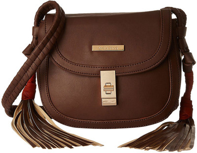 Stella Ricci Women Casual Brown PU Sling Bag