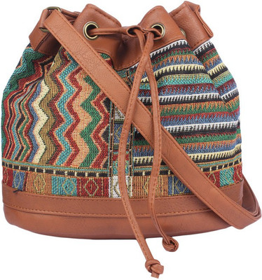 Karry Onn Women Brown Rexine Sling Bag