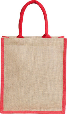 Allure Design Women Casual Khaki Jute Hand-held Bag