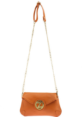 Osaiz Girls Evening/Party Orange PU Sling Bag
