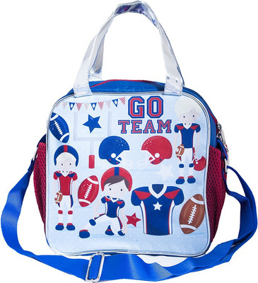 Lill Pumpkins Boys & Girls Casual Blue Leatherette Tote