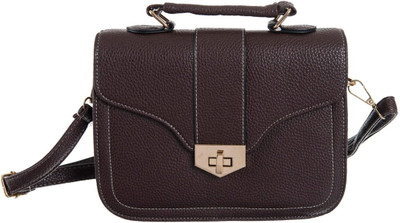 Peaubella Women Casual Brown Leatherette Sling Bag
Peaubella Women Casual Brown Leatherette Sling Bag