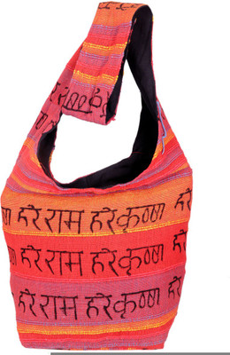 Ratash.com Women Casual Red Cotton Shoulder Bag