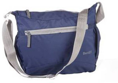 Bendly Men & Women Casual Blue Polyester Sling Bag