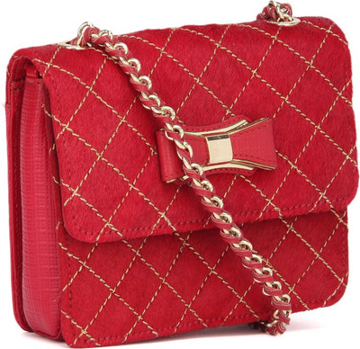 Da Milano Women Casual Red Sling Bag
Da Milano Women Casual Red Sling Bag