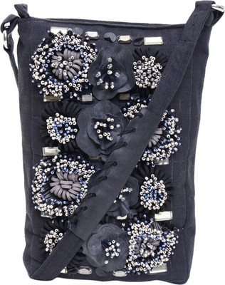 Jademist Women Casual Black Cotton Sling Bag
Jademist Women Casual Black Cotton Sling Bag