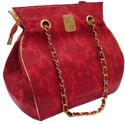 PNA Women Casual Red PU Sling Bag