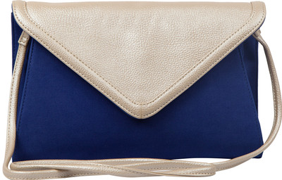 Lomond Women Evening/Party Blue PU Sling Bag