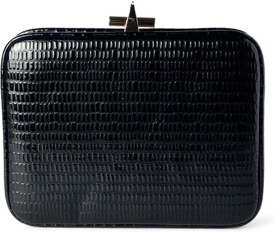 Van Heusen Women Black PU Sling Bag