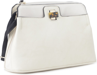 Lavie Women Casual Beige Sling Bag