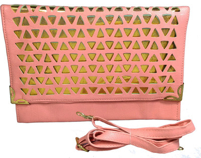 Chalissa Girls Casual Orange PU Sling Bag